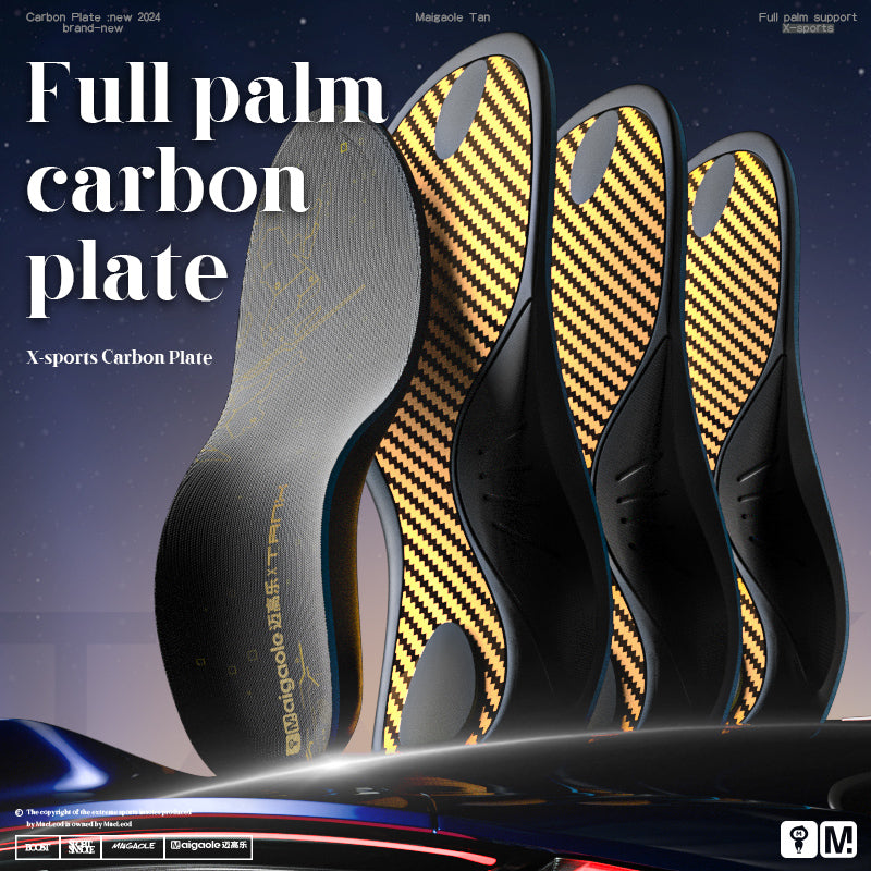 Tanx Gold High-Performance Carbon Fiber Sport Insoles