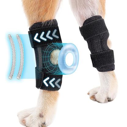 1 Pair Dog Rear Leg Brace for Joint Support and Recovery