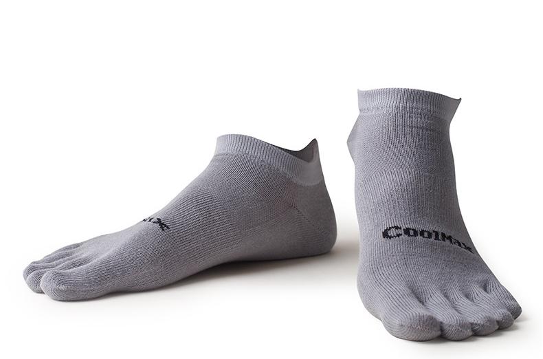 (3 pairs) TOSON STORY Extra low-cut High-Performance Five-Finger Ankle Socks - BPRunning