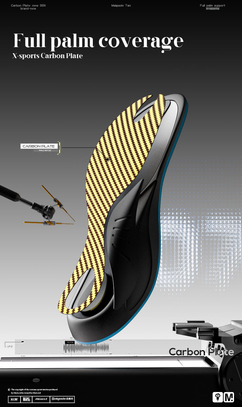 Tanx Gold High-Performance Carbon Fiber Sport Insoles