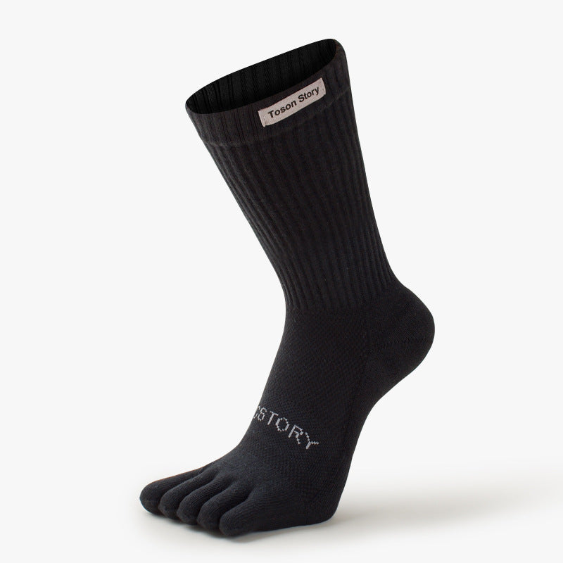 (3 pairs) TOSON STORY Five-Finger Athletic Socks - BPRunning