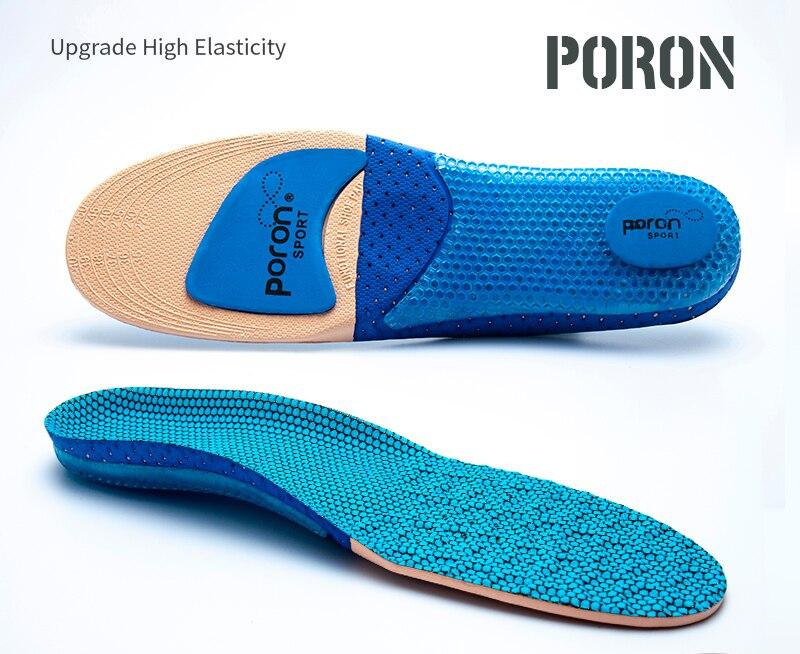 【2 Pairs】Breathable Arch Support Sport Insoles - Shock Absorption for Outdoor Running