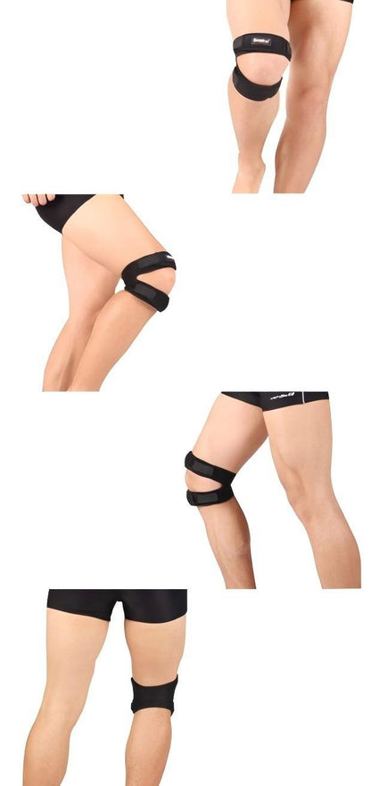 1 Pair Adjustable Patella Knee Straps for Pain Relief and Recovery - BPRunning