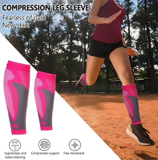 1 Pair Leg Compression Sleeve – Calf Support for Pain Relief - BPRunning