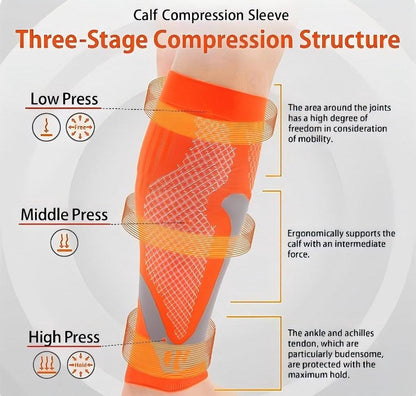 1 Pair Leg Compression Sleeve – Calf Support for Pain Relief - BPRunning