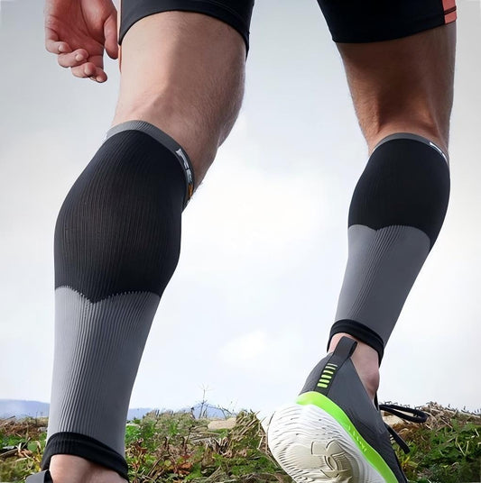 1 Pair REXCHI Calf Compression Sleeves - Leg Support Socks for Running & Pain Relief - BPRunning