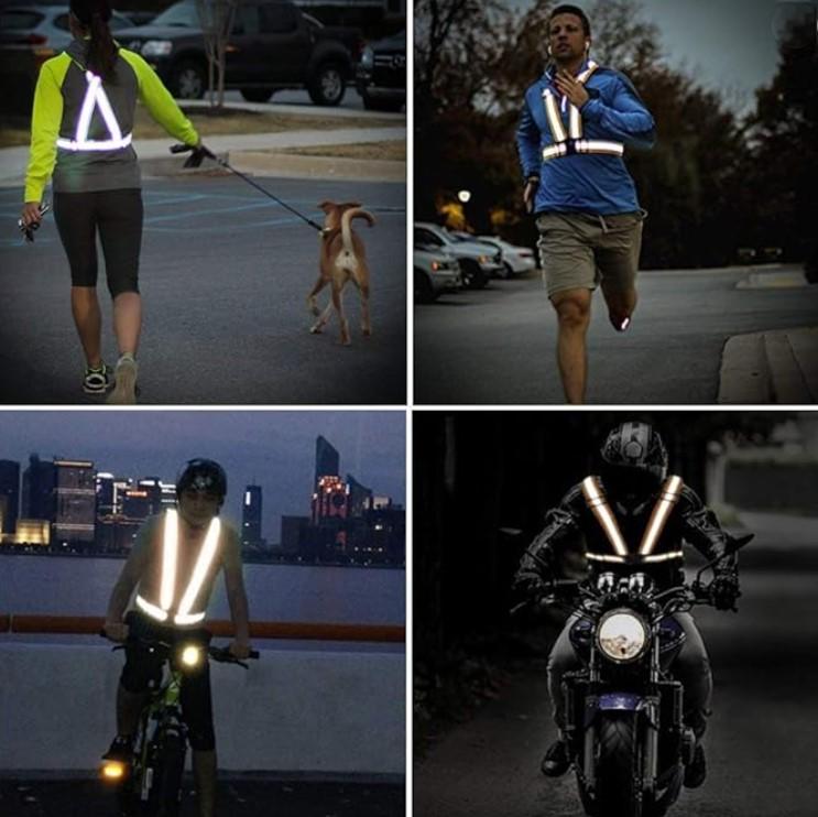 (2 Pack) Reflective Running Vest - High-Visibility Safety Gear for All Activities - BPRunning