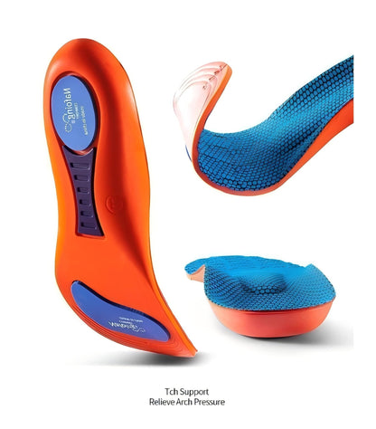 【2 Pairs】Sports Elasticity Insoles - Shock Absorbing & Breathable - BPRunning