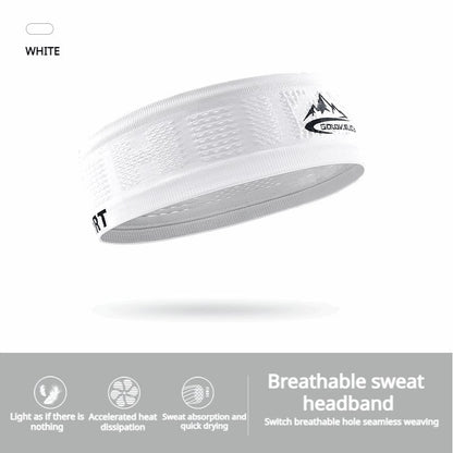 2 Pcs Breathable Mesh Sports Headband for Men and Women - BPRunning