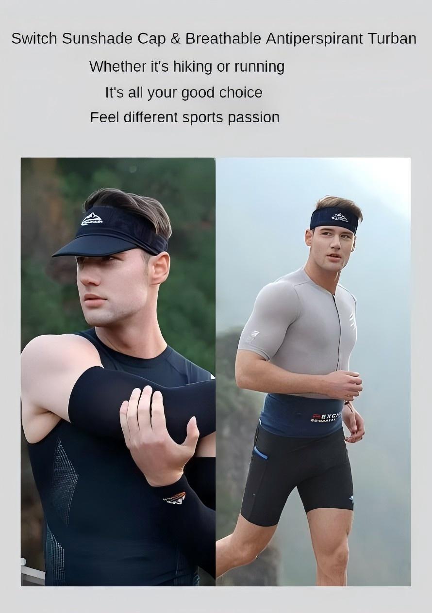 2 Pcs Breathable Mesh Sports Headband for Men and Women - BPRunning