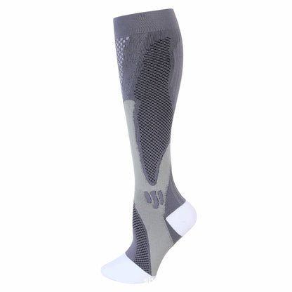 (3 Pairs) Compression Socks for Running, Cycling, Hiking, Varicose Veins - BPRunning