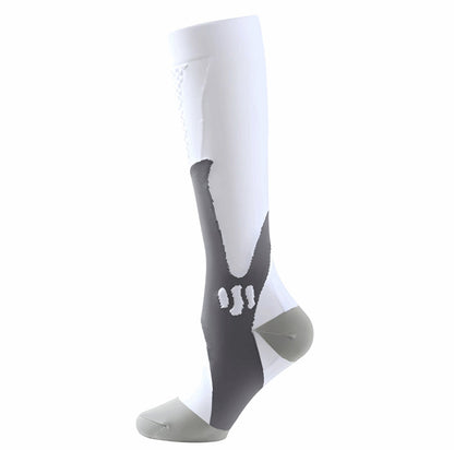 (3 Pairs) Compression Socks for Running, Cycling, Hiking, Varicose Veins - BPRunning