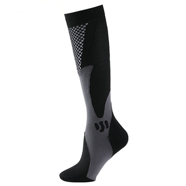 (3 Pairs) Compression Socks for Running, Cycling, Hiking, Varicose Veins - BPRunning