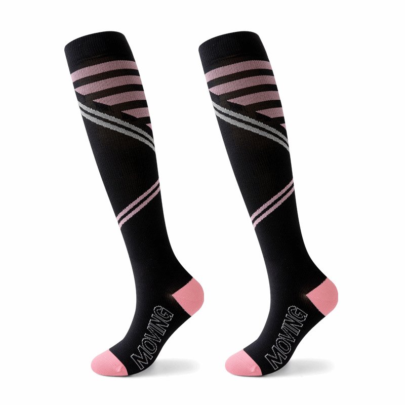 (3 Pairs) Professional Compression Socks for Women - Ideal for Running, Cycling, and Fitness - BPRunning