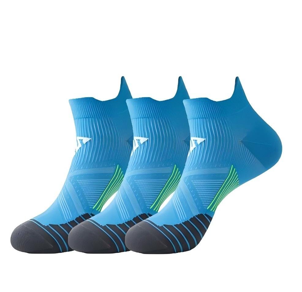 (3 Pairs)Low-cut Running Socks: Quick-Drying, Sweat-Absorbing, Breathable, Anti-Friction - BPRunning