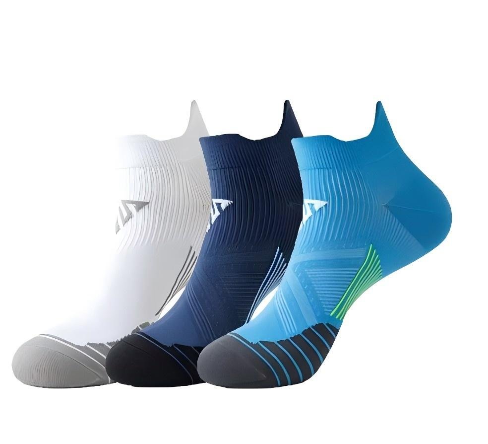 (3 Pairs)Low-cut Running Socks: Quick-Drying, Sweat-Absorbing, Breathable, Anti-Friction - BPRunning