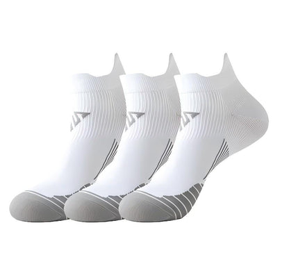 (3 Pairs)Low-cut Running Socks: Quick-Drying, Sweat-Absorbing, Breathable, Anti-Friction - BPRunning