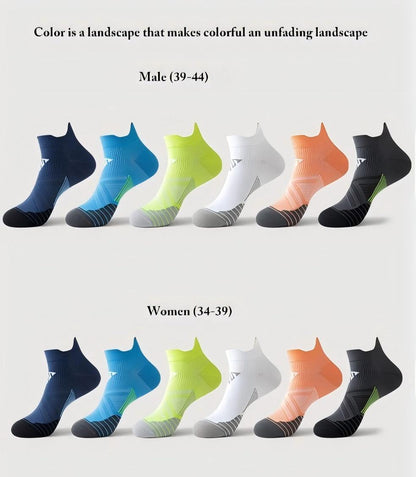 (3 Pairs)Low-cut Running Socks: Quick-Drying, Sweat-Absorbing, Breathable, Anti-Friction - BPRunning