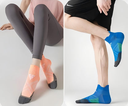 (3 Pairs)Low-cut Running Socks: Quick-Drying, Sweat-Absorbing, Breathable, Anti-Friction - BPRunning