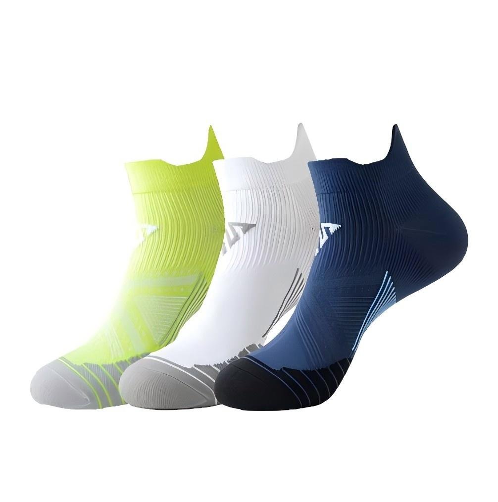 (3 Pairs)Low-cut Running Socks: Quick-Drying, Sweat-Absorbing, Breathable, Anti-Friction - BPRunning