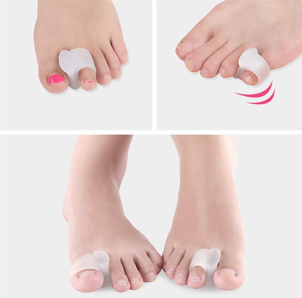 (4 Pcs) Gel Toe Spacers - Bunion Correctors for Big Toe Alignment - BPRunning