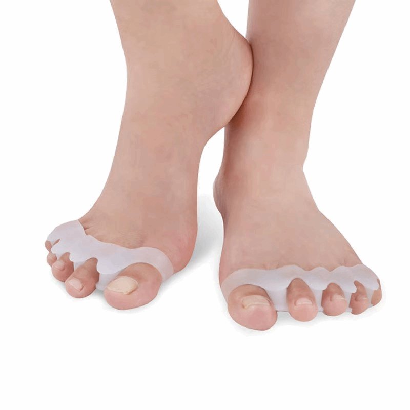 4 Pcs Toe Separators - Bunion Correctors for Men and Women - BPRunning