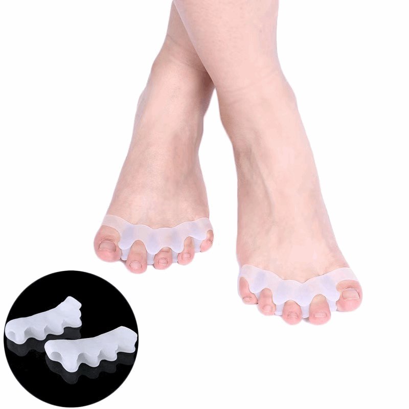 4 Pcs Toe Separators - Bunion Correctors for Men and Women - BPRunning