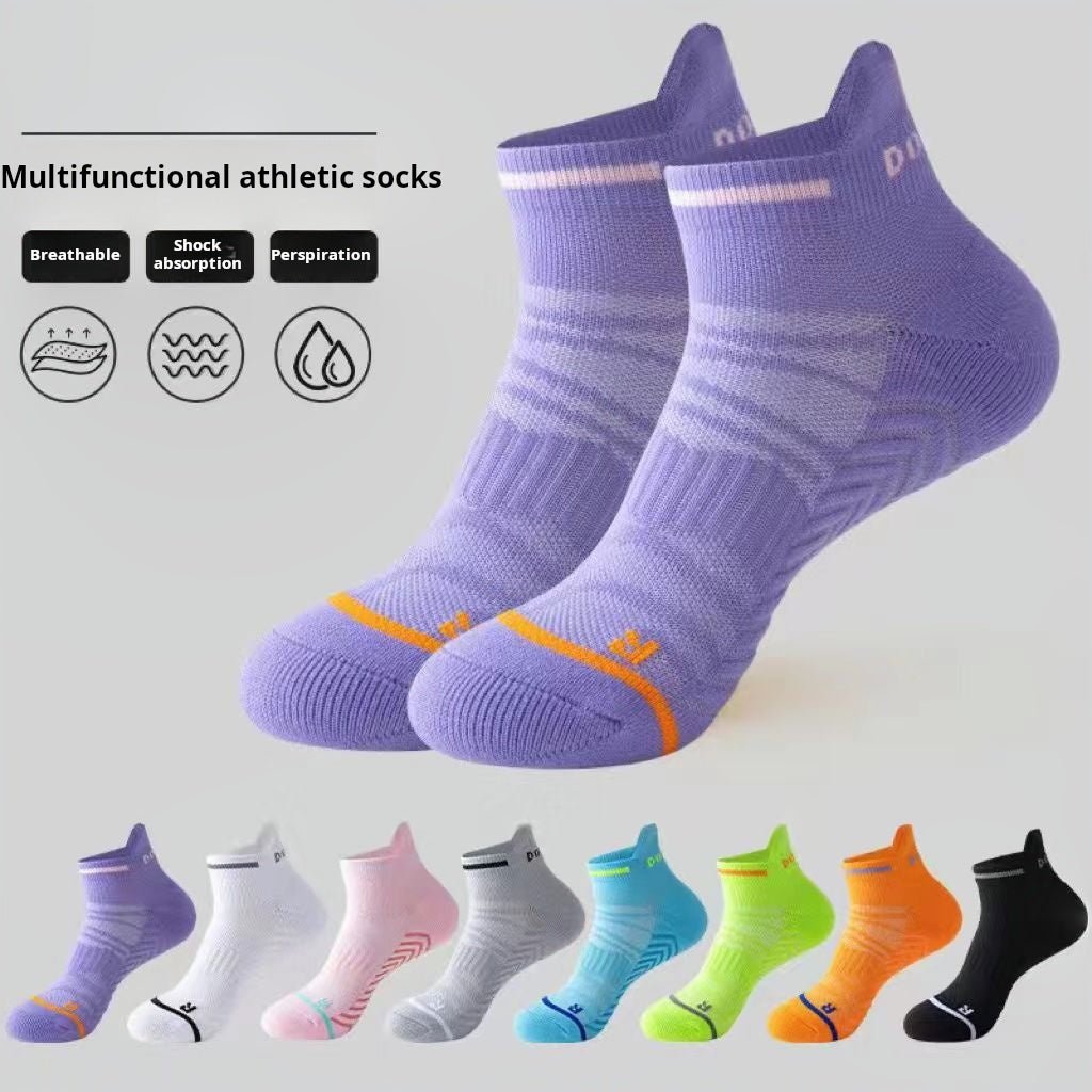 (5 Pairs)Winter Breathable Athletic Socks for Cycling, Basketball, Fitness, and Running - BPRunning