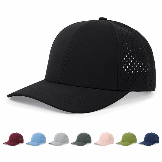 6-Panel Water-Resistant Snapback Cap - BPRunning