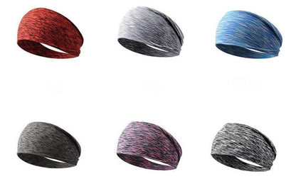 (6 PCS) Workout Headbands - Non-Slip & Moisture Wicking - BPRunning