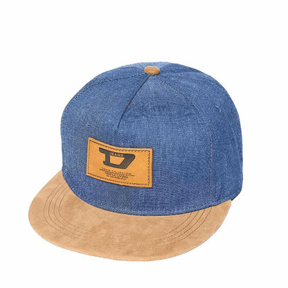 Adjustable Snapback Hat - Hip Hop Flat Bill - BPRunning