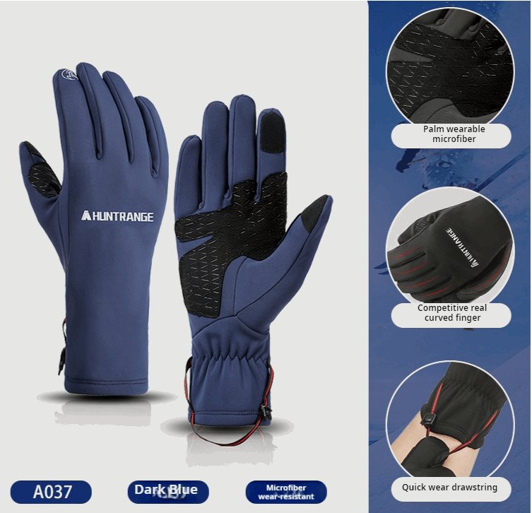 All-Weather Running Gloves - Windproof, Waterproof, Touchscreen - BPRunning