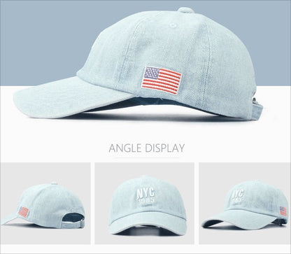 American Flag Trucker Cap - Unisex Style - BPRunning