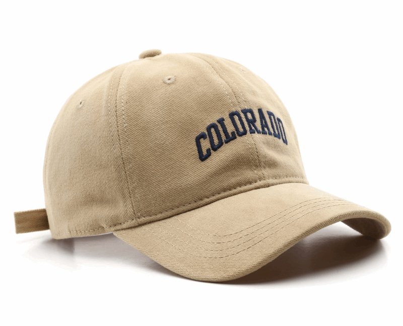 COLORADO Embroidery Spring Women Lady Girls Baseball Cap - BPRunning