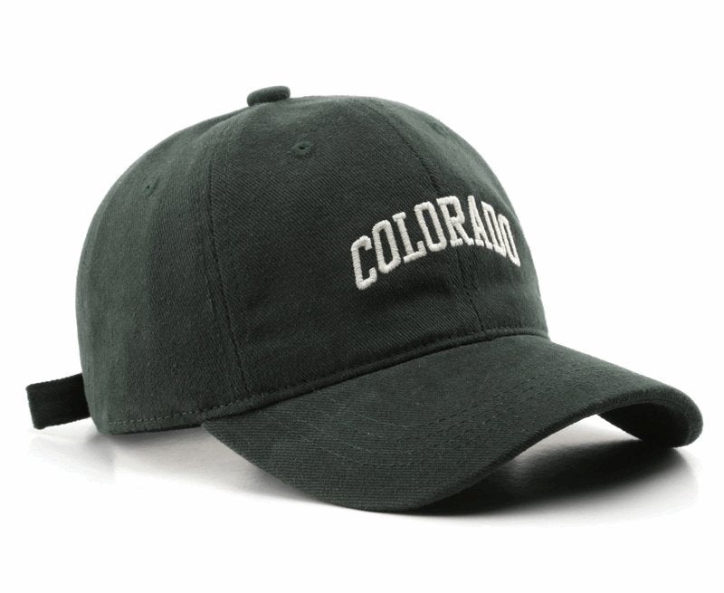 COLORADO Embroidery Spring Women Lady Girls Baseball Cap - BPRunning