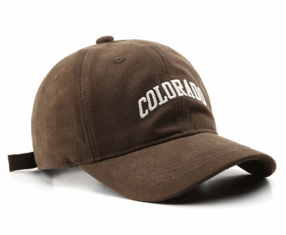 COLORADO Embroidery Spring Women Lady Girls Baseball Cap - BPRunning