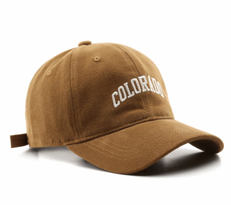 COLORADO Embroidery Spring Women Lady Girls Baseball Cap - BPRunning