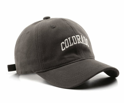 COLORADO Embroidery Spring Women Lady Girls Baseball Cap - BPRunning