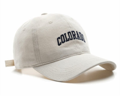 COLORADO Embroidery Spring Women Lady Girls Baseball Cap - BPRunning