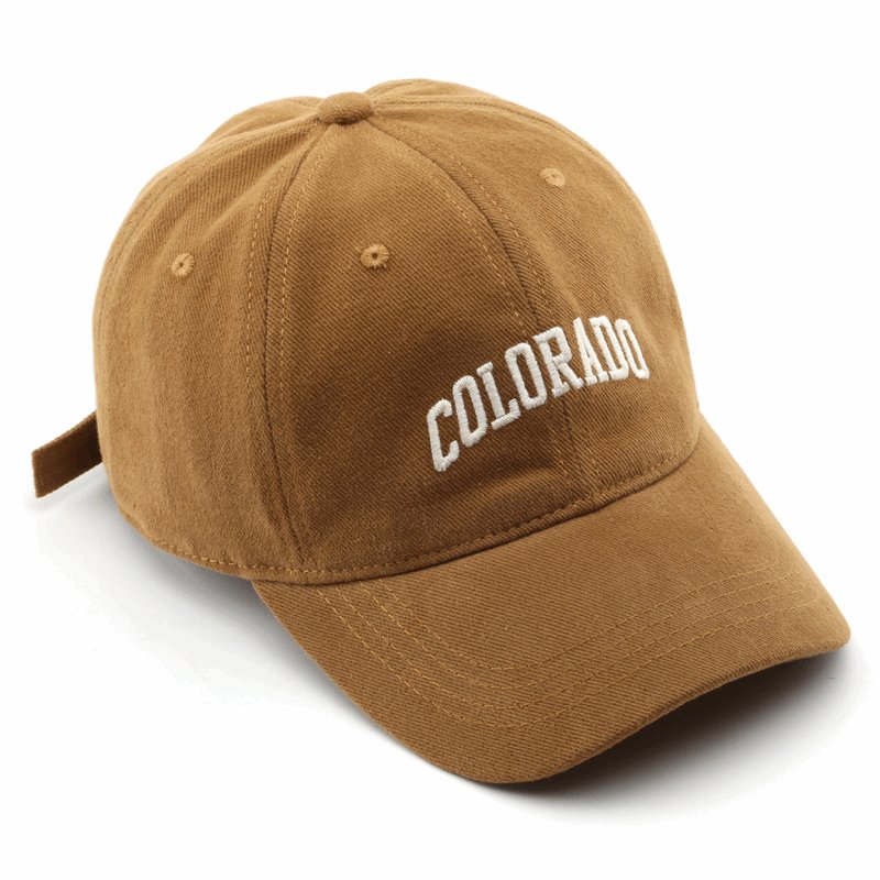 COLORADO Embroidery Spring Women Lady Girls Baseball Cap - BPRunning