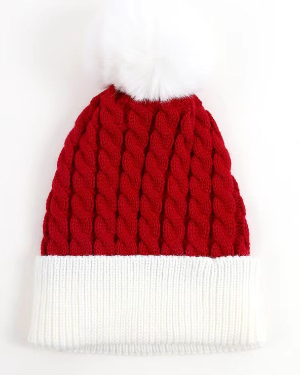 Cozy Christmas Knitted Beanie for Kids and Adults - BPRunning