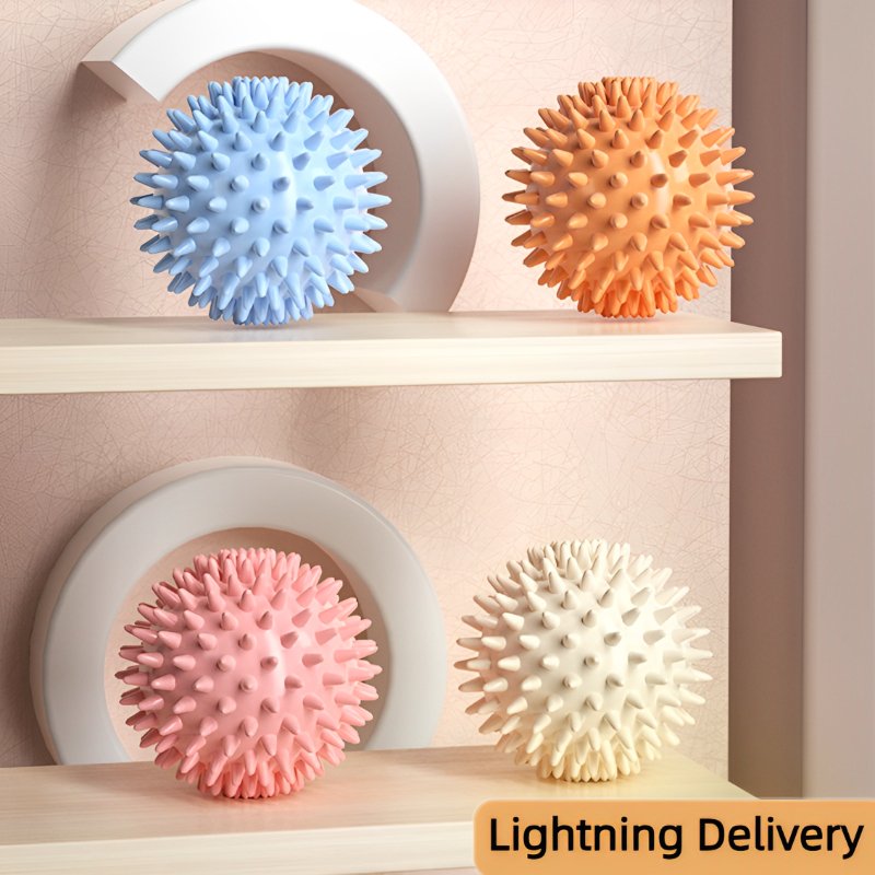 Durable 6cm Spiky PVC Massage Ball for Trigger Point Relief and Fitness - BPRunning