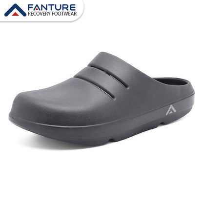 FANTURE Closed-Toe Doctor Recovery Sandals - Shock Absorbing & Arch Support - BPRunning