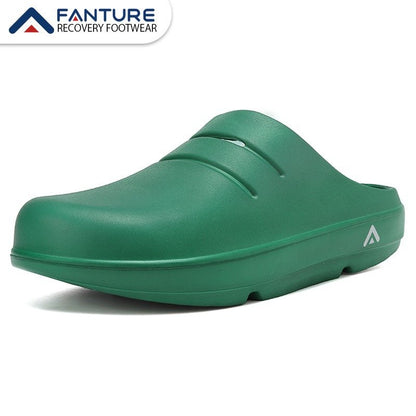 FANTURE Closed-Toe Doctor Recovery Sandals - Shock Absorbing & Arch Support - BPRunning