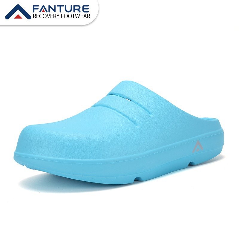 FANTURE Closed-Toe Doctor Recovery Sandals - Shock Absorbing & Arch Support - BPRunning