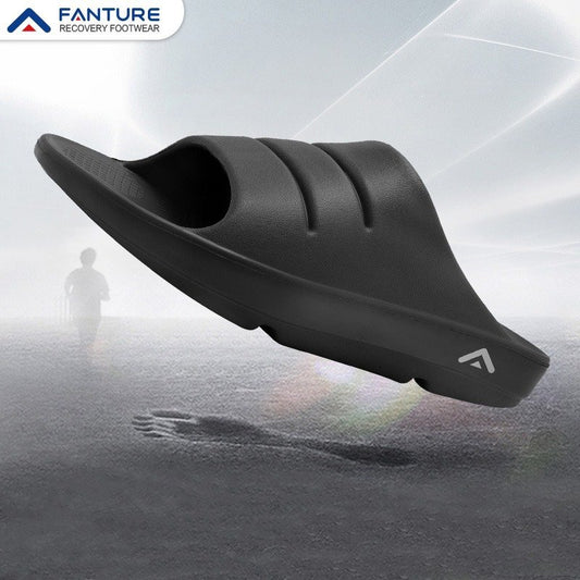 FANTURE Thick-Soled Non-Slip Recovery Slippers - Arch Support & Shock Absorption - BPRunning