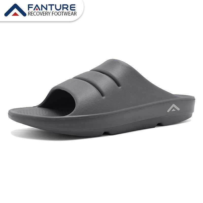 FANTURE Thick-Soled Non-Slip Recovery Slippers - Arch Support & Shock Absorption - BPRunning