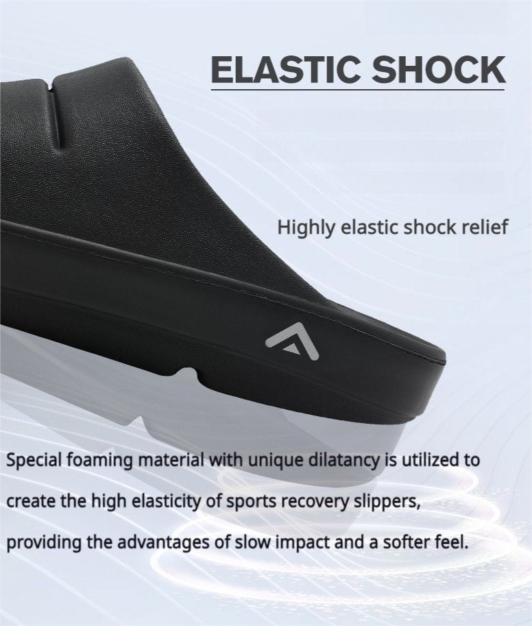 FANTURE Thick-Soled Non-Slip Recovery Slippers - Arch Support & Shock Absorption - BPRunning