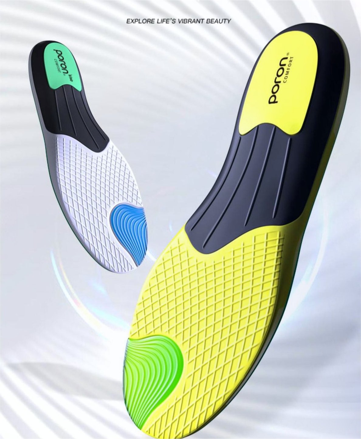 OrthoLite Premium Sport Insoles - Arch Support & Odor Control - BPRunning