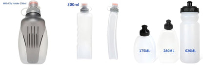 Running Water Bottles (2-Pack) - BPA-Free & Leak-Proof - BPRunning